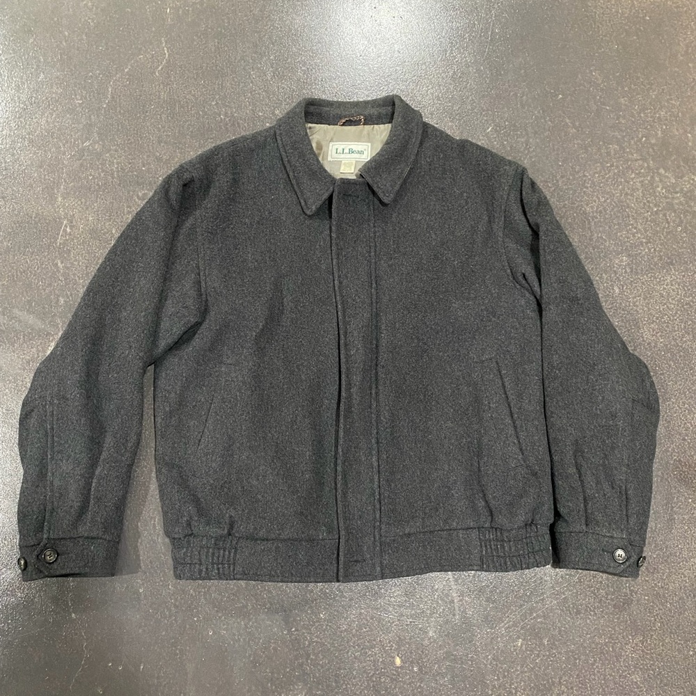 L.L. Bean Men's Charcoal Gray Warm Jacket SZ XL